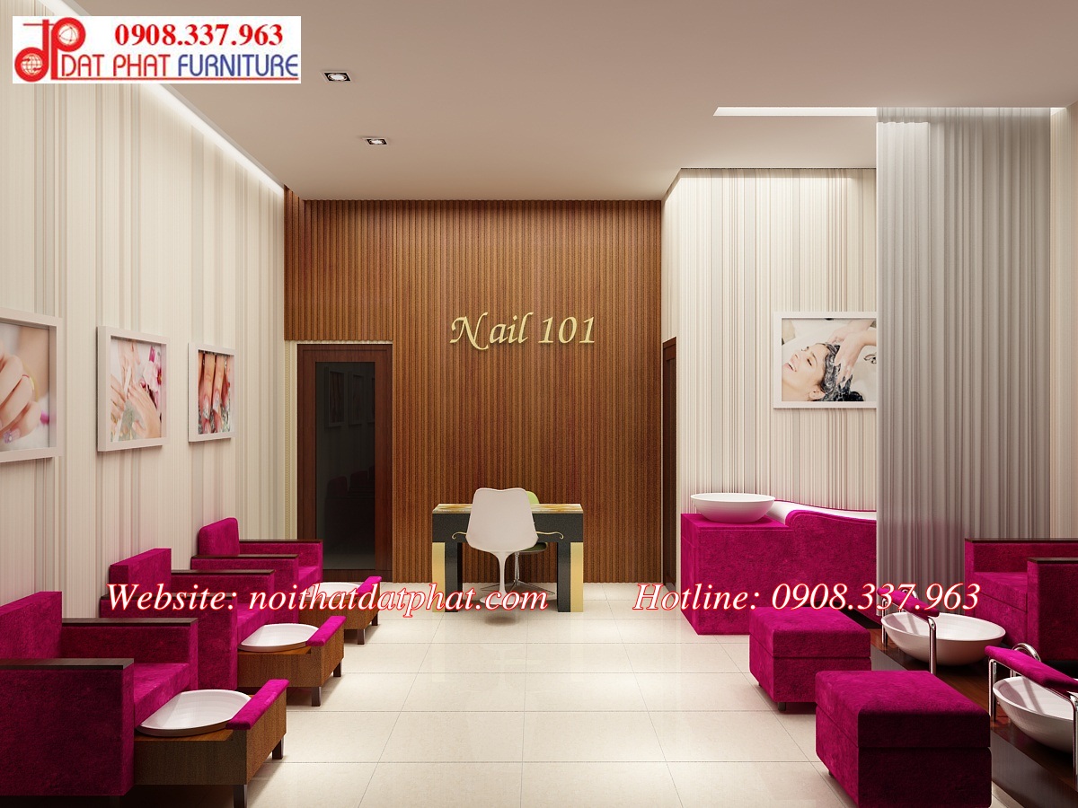 thiet ke shop Nail Spa 1 2