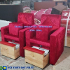 Ghế Nail hộc kéo vải nhung đẹp 1 ghe nail hoc keo 3