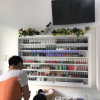 Kệ Nail treo tường trưng bày nước sơn