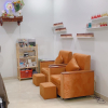 Mẫu ghế Nail giá rẻ đẹp 1 ghe nail nho gon phu hop voi nhung tiem co dien tich nho
