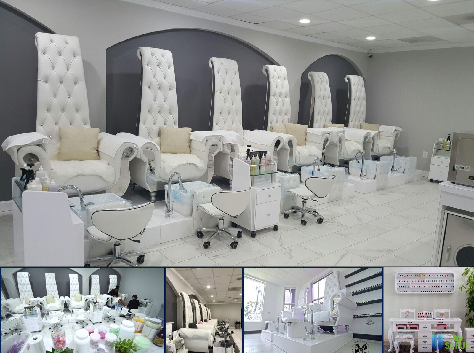 Kinh nghiệm mua ghế làm nail cho tiệm nail mới mở vừa rẻ nhưng vẫn sang trọng 1 Kết quả hình ảnh cho tiệm nail cổ điển