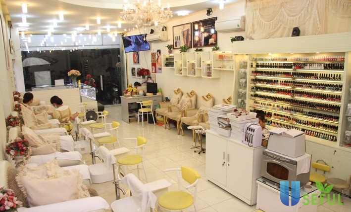 Kết quả hình ảnh cho tiệm nails đẹp