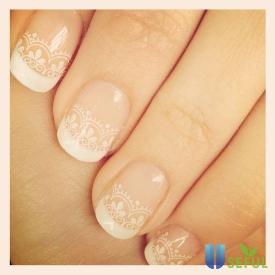 những mẫu nail vẽ kiểu Pháp đầy sang trọng cho quý cô thích làm đẹp những mẫu nail vẽ kiểu Pháp đầy sang trọng cho quý cô thích làm đẹp