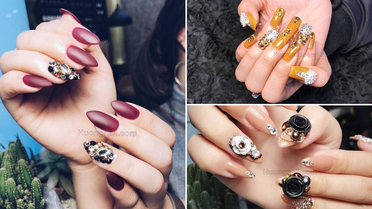 Lala Nail Hà Nội sử dụng sơn cùa hãng CND để tránh gây hại cho móng. Nguồn: Internet