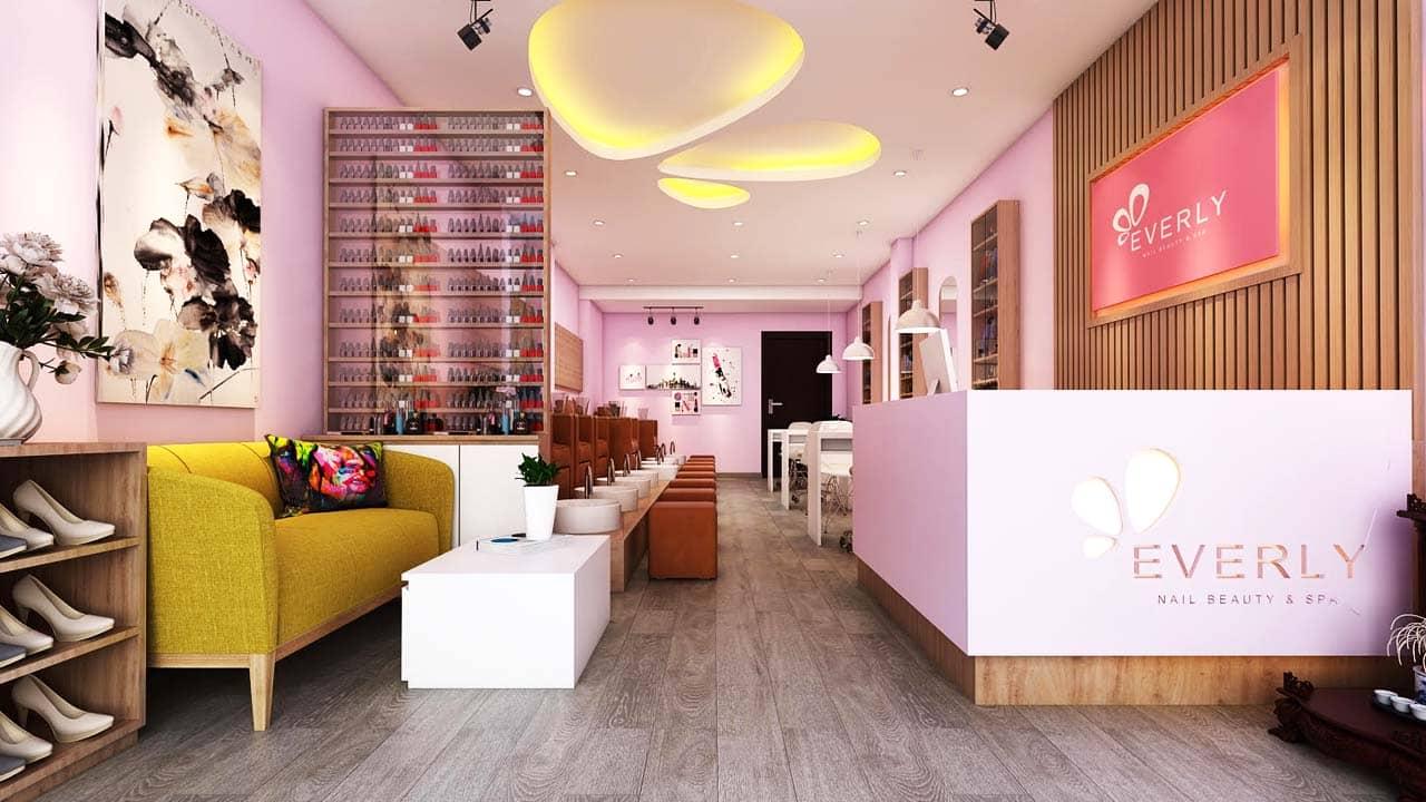 Bộ móng nghệ thuật được thợ vẽ tay tại Trang Julie Nail Hà Nội. Nguồn: Internet