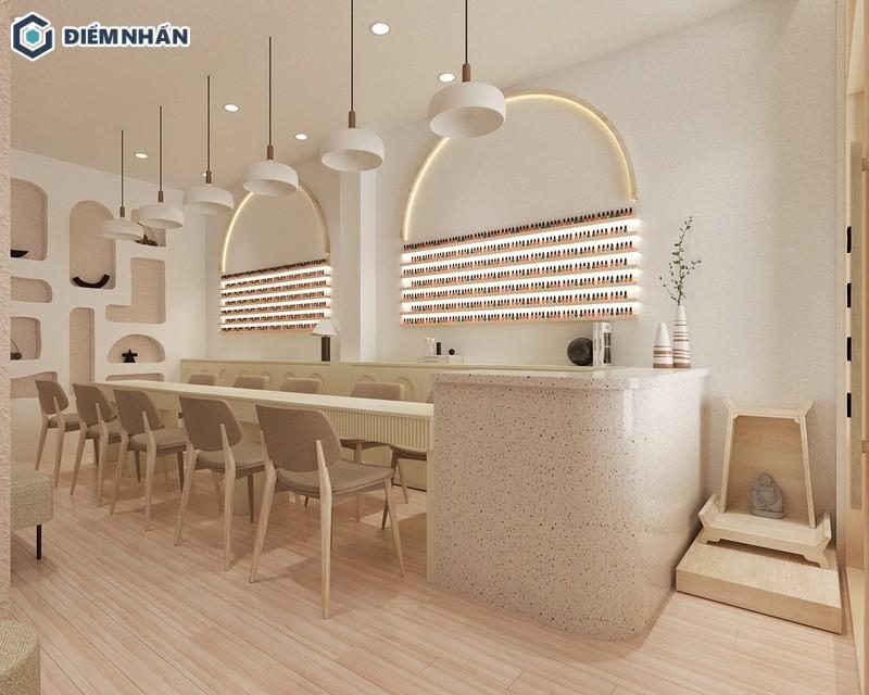 Việc sáng tạo trong cách trang trí sẽ giúp tiệm nail trở nên độc đáo hơn