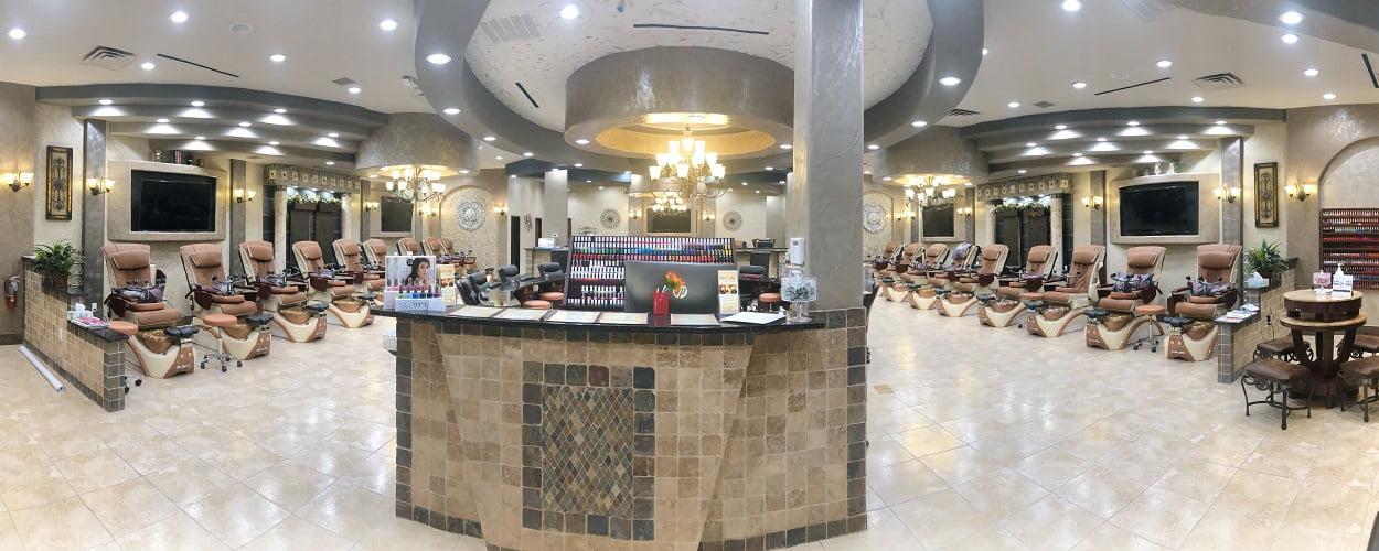 Top 10 tiệm nail salon lớn nhất tại Mỹ 9 tiem nail post oak