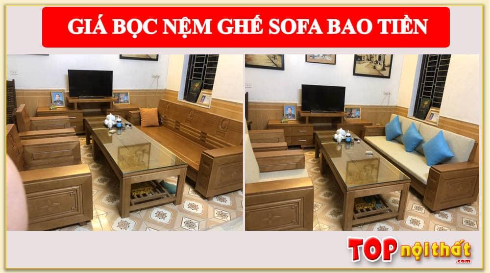 Gia boc nem ghe sofa bao nhieu tien