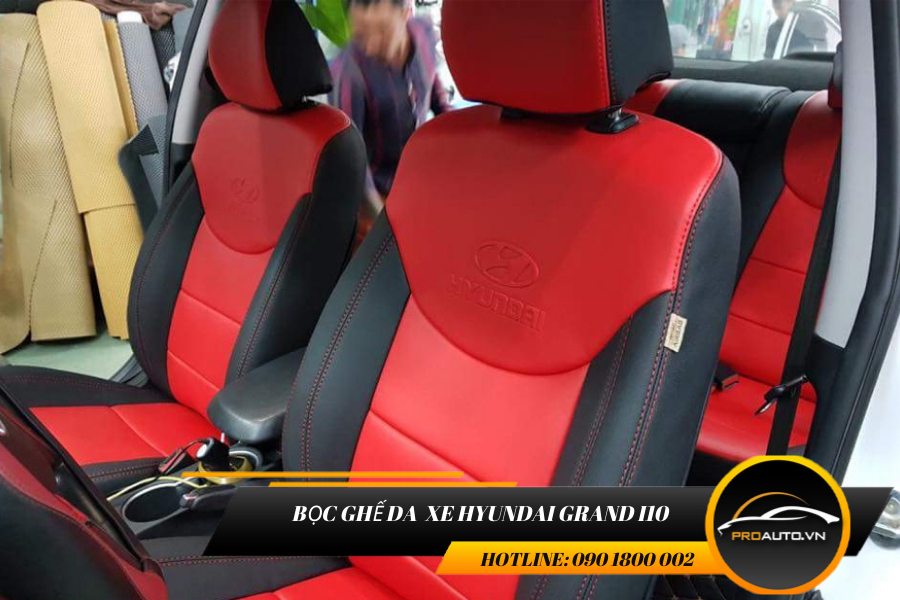 Bọc ghế da xe hyundai i10