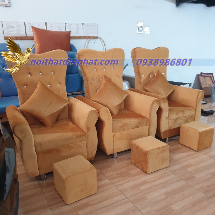 Mẫu hót Giường gội đầu giá tốt 6 ghe nail cao cap vip