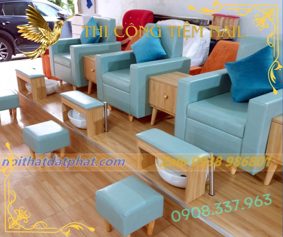 Bộ Sưu tập Giường gội dưỡng sinh spa uy tín 7 thi cong tiem nail Q1 re